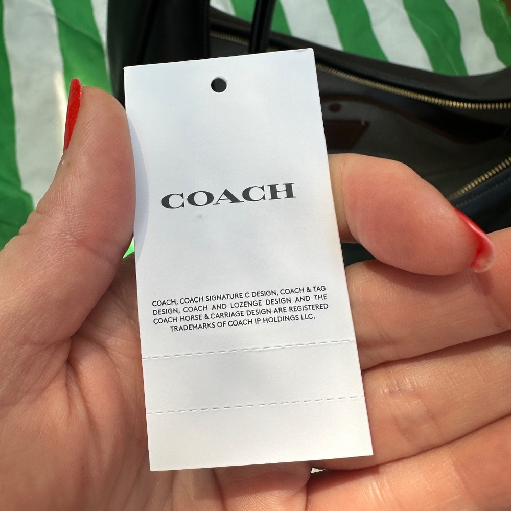 COACH Juliet sling bag - black glove tanned leather - Picture 10 of 11